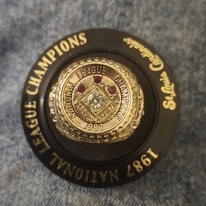 1987 stl cardinals championship ring collectors edition